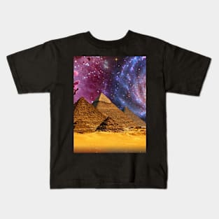 Pyramid and Galaxy Kids T-Shirt